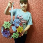 Самохвалова Анна,8 лет,школа № 8, Новогодний венок - № 4